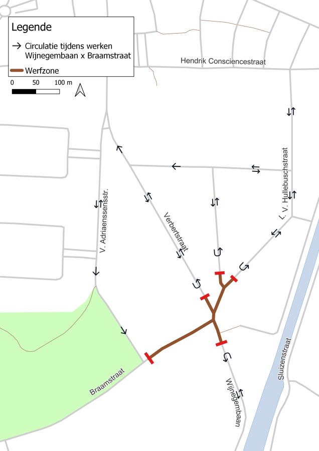 Circulatie plaatselijk verkeer