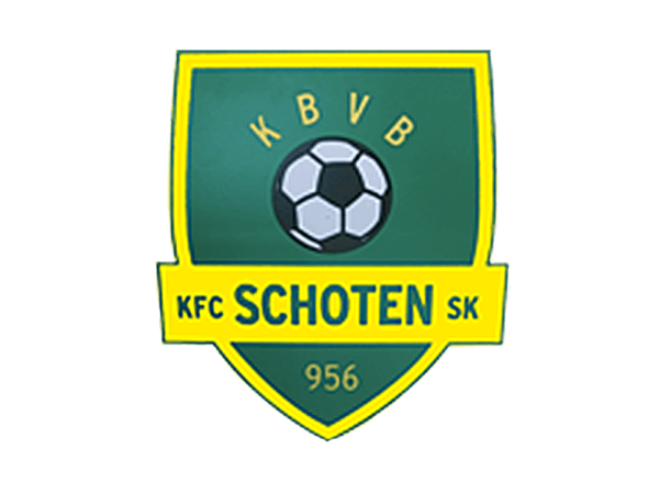 Herenvoetbal - Competitie:  KFC Schoten SK - Sporting Club Antwerpen © KFC Schoten SK