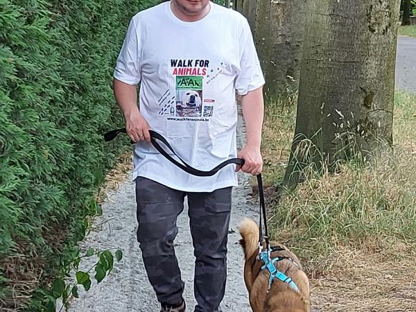 Walk for Animals 'The Challenges' wandeling + aankomst © Claire VD.