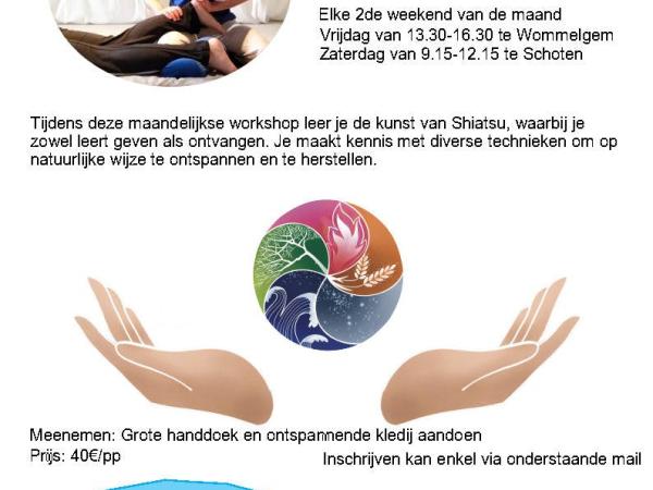 Workshop Shiatsu of drukpuntmassage © Shiatsu Tom