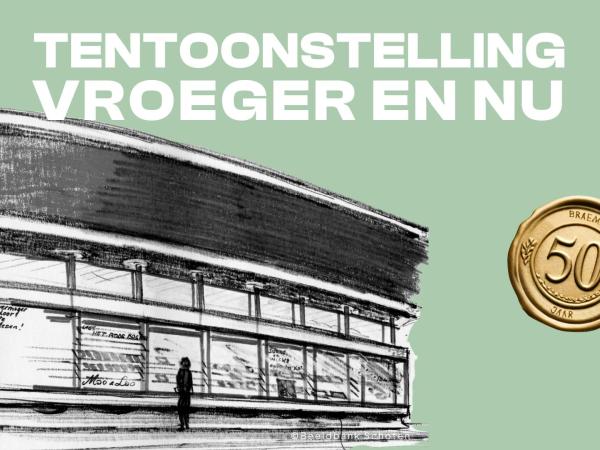 Tentoonstelling Braembib - Vroeger en nu © Bibliotheek Schoten