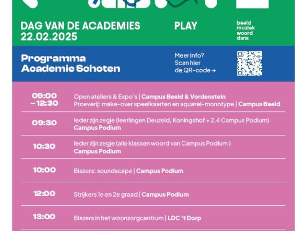 Dag van de Academies © Academie Schoten